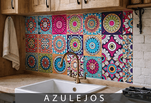 Azulejos autoadhesivos de vinilo resistentes, para renovación de cocina y baño sin obra.